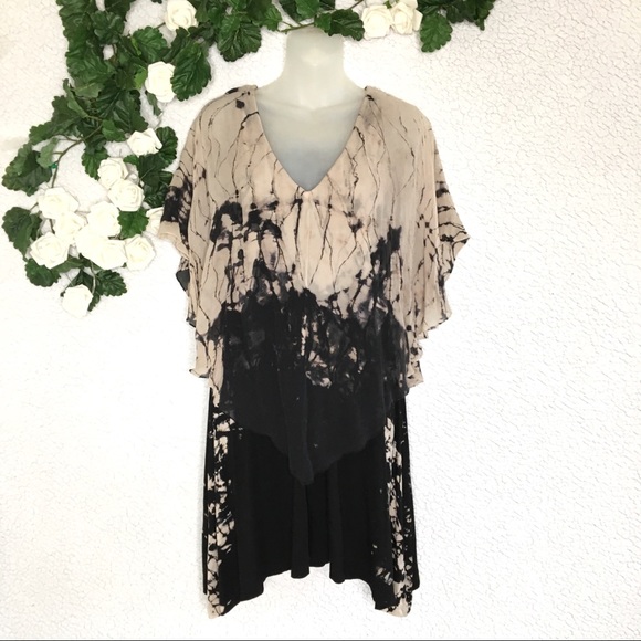Gypsy 05 Dresses & Skirts - Gypsy 05 - Tie Dye Silk Bamboo Mini Dress
